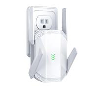 WiFi Extender Signal Booster for Home, Long Range Covers Up to 20000 Sq.Ft, Dual Band Internet Extender WiFi Booster, Works with All Router, with Ethernet Port, Banish WiFi Dead Zones
