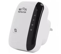 WiFi Extender Signal Booster Repeater - Covers up to 3000 Sq.ft, 2.4GHz 300Mbps Range, Supports 30+ Devices, Ethernet Port, 1-Tap Setup, Long Range Wireless Internet Amplifier for Home & Office