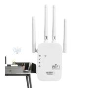 WIFI EXTENSION WIFI Amplifier | 300m Wireless Wifi Extension with 4 Antennas - Audio Streaming Systems for Watching Videos, Listening to Music and Downloading Files