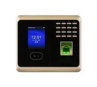 WiFi Face Biometric Intelligent Fingerprint Attendance Machine For Office Use(Color:Gold)