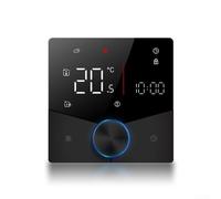 WiFi Floor Heating Controller for, 16A Electric & Water Underfloor Thermostat, Digital Regulator for Boiler Radiant Heat Systems, Energy Saving Remote Control(C)