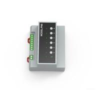WiFi For Relay Switch Module 6-Channel 16A for Tuya For Smart For Zigbee, ABS Home Automation Controller with LED Indicators, Manual Buttons, 3 Power Recovery Modes,(For zig-bee in)