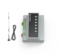 WiFi For Relay Switch Module 6-Channel 16A for Tuya For Smart For Zigbee, ABS Home Automation Controller with LED Indicators, Manual Buttons, 3 Power Recovery Modes,(wifi Ex antenna)