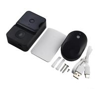 WiFi For Smart Doorbell Compatible with For Ring Intercom FeatuFor Ring Phone Notification and Indoor Chime Function (Black)
