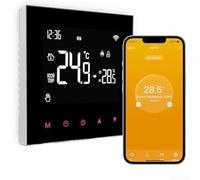WiFi For Smart Programmable Thermostat, Room Heating Thermostat Electric Underfloor Heating Control For Alexa For SmartLife App For Home(floor heating16)
