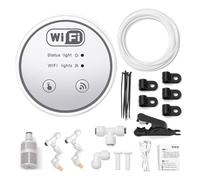Wifi Gardening Water Timer Cellphone APP Control Garden Automatic Watering Device Balcony Intelligent Irrigation System Controller Metal 2 3 4 Nozzles Set (2 nozzles set)
