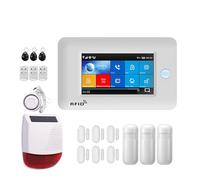 WiFi GSM Alarm System Burglar Security Motion Detector Wireless Solar Siren TUYA Smart Life APP Simple Safe(K.)