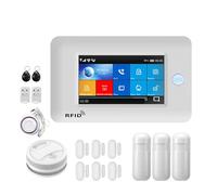 Wifi GSM Home Alarm System Burglar Security With Detector Tuya Smart Life Simple Safe(E.)