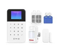 WIFI GSM Smart Home Alarm System APP Control Panel With Door Sensor PIR Detector Easy To Install