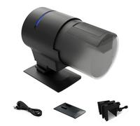 WiFi Intelligent Automatic Fish Feeder with Mobilephone APP Control Large Capacity 210ML Aquarium for Precise Rationing Scientific Feeding Prevention of Feed Pile Up and Waste