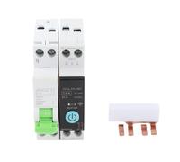 Wifi Intelligent Circuit Breaker Smart Home Remote Control 1P Circuit Breaker for Household with Tuya APP Control Premium PA66 Material 25A Rated Current White Color