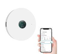 WiFi Light Sensor Luminance, Automatic Dusk to Dawn, Turns Lights On When Motion is Detected, Works with Smart-Life App, No Requires Bridge