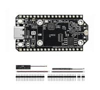 WiFi LoRa 32 V4-R8 Development Board ESP32-S3R8 SX1262 Dev-Board WiFi BLE LoRa Node Compatible Meshtastic LoRaWAN-SSZFV Black