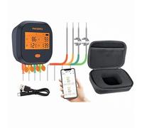 Wifi Meat BBQ Thermometer Probe Sensor Rechargeable Carrying Case Storage Box UK