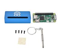 WiFi Motherboard for Raspberry WH, 40PIN Pre Soldered GPIO Header, Black - Aluminum Alloy Shell, Mini HD Multimedia Interface, Perfect for Development and DIY Projects (Blue)