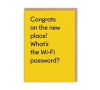 Wifi Password Greeting Card