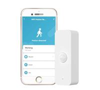 WiFi PIR Motion Sensor: Smart Indoor Motion Detector with App Notification Alerts & Records, Battery Included, Infrared Movement Detector for Remote Monitor and Home Automation (1-Pack)