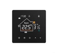 WiFi Programmable Thermostat for Underfloor Water Heating, Remote Control via for Tuya for Smart Life App, 7-Day Scheduling with Adjustable Brightness and ±1°C Temperature Calibration(16A)