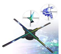 WiFi Projector, Bluetooth, Hologram APP Holographic Projector WiFi 3D, 65cm 1152 x 1152 dpi 3D Projection WiFi Shopping Mall, Cinema, Airports, Shops