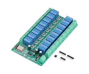 WiFi Relay Module 16 Channel with ESP8266 Development Board, Suitable for Wireless Control and Smart Home Automation