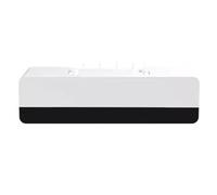 WiFi Router Hidden Box Storage Cabinet, Wood Router Organizer with Flip-Up Lid, Cable Management Router Hider for Living Room, Bedroom, Office(39.3x7.8x6.2in/100x20x16cm)