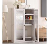 WiFi Router Sto Cabinet with Power StripFloor Standingfor Home Office Cable ment Ventilated Design & Modern Sto Solut