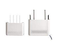 WiFi Router Storage Box 1pc Wireless Router Storage Box Without Drilling Wall Hanger for The Living Room WiFi Holder and Shelf(Large)