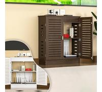 WiFi Router Storage Box - Cable Management Organizer for Home & Office, Modem Rack Cover, Power Strip Hider, Desktop Router Cabinet for Clean & Tidy Spaces