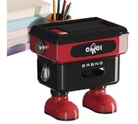 WiFi Router Storage Box - Robot Desk Rack Organizer, Multifunctional Router Shelf for Network Devices with Entertainment Console, TV Stand, Living Room or Study