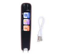 WiFi Scanning Pen, Intelligent OCR Translator Reader with Touch Screen Sentence and Text Translation Type C Charging 650mAh Battery for Students Learning ABS