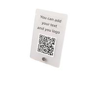 WiFi Sign Password, Custom Acrylic QR Code Social Media Sign 4x6 inches 3mm Clear