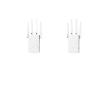 Wifi Signal Booster 1200mbps Dual-band Signal Amplifier Wireless Network Signal Booster Supports Repeater/router/access Point Modes Wps One-touch Connection Function (2 piece)