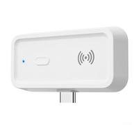 WiFi Signal Booster for Tuya Smart Home, 2.4GHz Wireless Range Extender, Supports Up to 5 Devices, Plug-and-Play Setup to Eliminate Dead Zones in Bedrooms and Kitchens, White