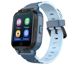 WiFi SIM Connected Watch for Kids with GPS and Video Calling, Blue