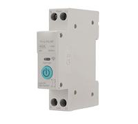 WiFi Smart Circuit Breaker DIN rail mounting support remote cell phone control Smart control switch for household appliances with timer countdown cycle mode (40A)