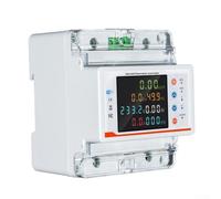 Wifi Smart Circuit Breaker Featuring Color Display For Tuya App Remote Management Bidirectional Energy Metering Overload Leakage Protection 100a Ac240v 4p System