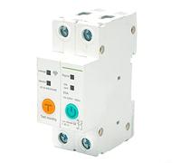 WiFi Smart Circuit Breaker, for EWELINK App Wifi Smart Circuit Breaker 2p Din rail Smart Switch Remote for Circuit Protection(32A)