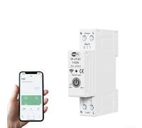 Wifi Smart Circuit Breaker,For Tuya Under Voltage Over Current Meter Protector,With Remote Control,For Energy Monitoring