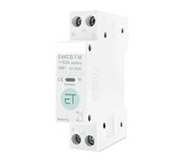 WiFi Smart Circuit Breaker MCB Timer 1P+N 63A Power Energy kWh Voltage Current Meter Protector Voice Remote Control Switch