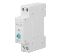 WiFi Smart Circuit Breaker with Power Metering and Wireless Remote Control Switch - AC 90-300V 25A - DIN Rail Mount for Residential Monitoring with Short Circuit and Overload (63A)