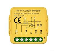 WiFi Smart Curtain Switch Module, For Tuya For Zigbee Programmable Curtain Roller Control Switch For Blinds And Rolling Shutters, For Alexa(A)
