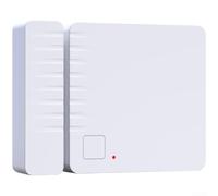 Wifi Smart Door Sensor Security System Wireless Alarm With Loud Notification Feature And Mobile App Control For Home And Office Protection White(English)