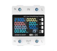 WiFi Smart Electricity Meter 63A DIN Rail LCD