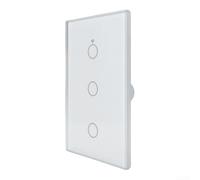 WiFi Smart Forlight Switch, for tuya App Wall Switch | White 10A 100-240V WiFi for Smart Switch, Digital-Timer Schedule For Single Live/neutral Home Automation