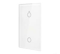 WiFi Smart Forlight Switch, for tuya App Wall Switch | White 10A 100-240V WiFi for Smart Switch, Digital-Timer Schedule For Single Live/neutral Home Automation