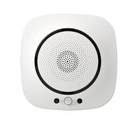 WiFi Smart Gas Leak Detector, 2.4GHz WiFi 75dB Loud Alarm App Remote Control Natural Gas Sensor With Voice Alert & Remote Self-Test For Kitchen Home Safety