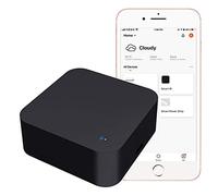 WiFi Smart Remote Controller Smart Home Infrared Universal Remote Blaster,One for All Control AC TV DVD CD AUD Air Conditioner SAT etc,No Hub Required Compatible with Alexa and Google Home