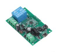 Wifi Smart Switch For Ewelink, Dc 7-32v Relay Module With Timer And Voice Control, Inching And Locking Modes, Compatible With For Alexa, Green Industrial Automation Part(5V/7-32V (WIFI+RF))