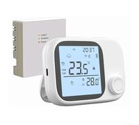 Wifi Smart Thermostat, For Tuya Smart Wifi Wireless Boiler Thermostat With Programmable Temperature Control Long Wireless Range 300 Meters