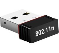 WiFi Smart Wireless Usb Adapter, Wifi Receiver for PC Laptop, Mini Wifi Dongle, 802.11 Network Dual Band 2.4 Portable Dongle, New LAN Network Card Antenna 150Mbps Portable internet Adapter transmitter